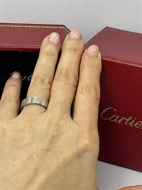 real cartier love ring